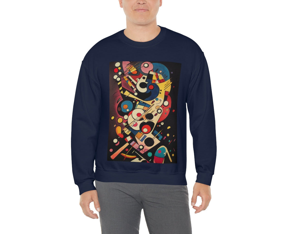 The Music Festival - Original Art. Unisex Heavy Blend Crewneck Sweatshirt.