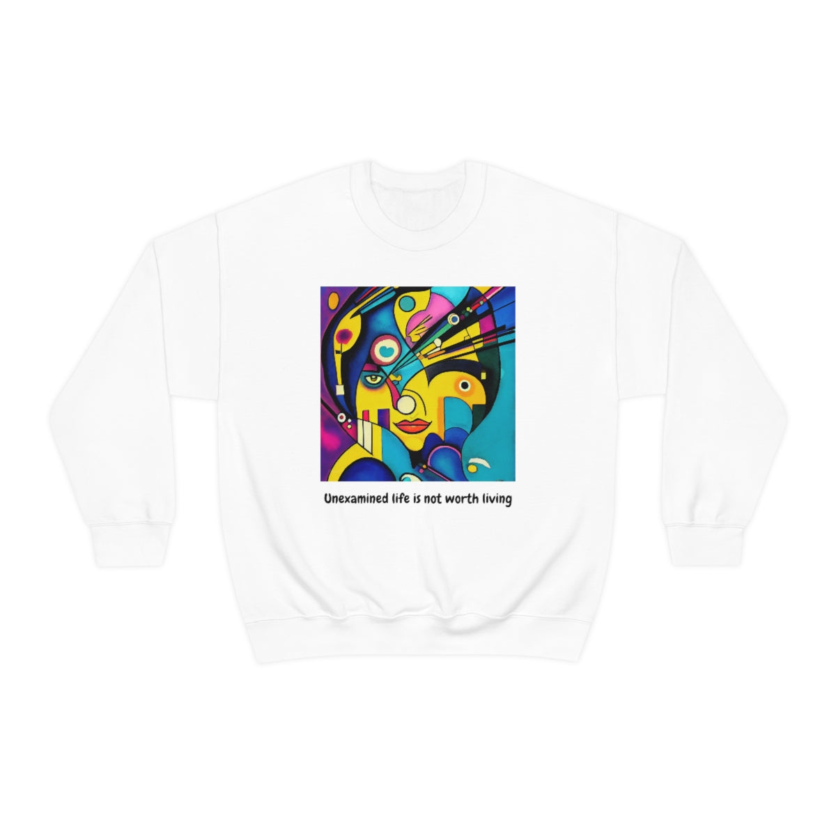 The Artist - Original Art. Unisex Heavy Blend Crewneck Sweatshirt.