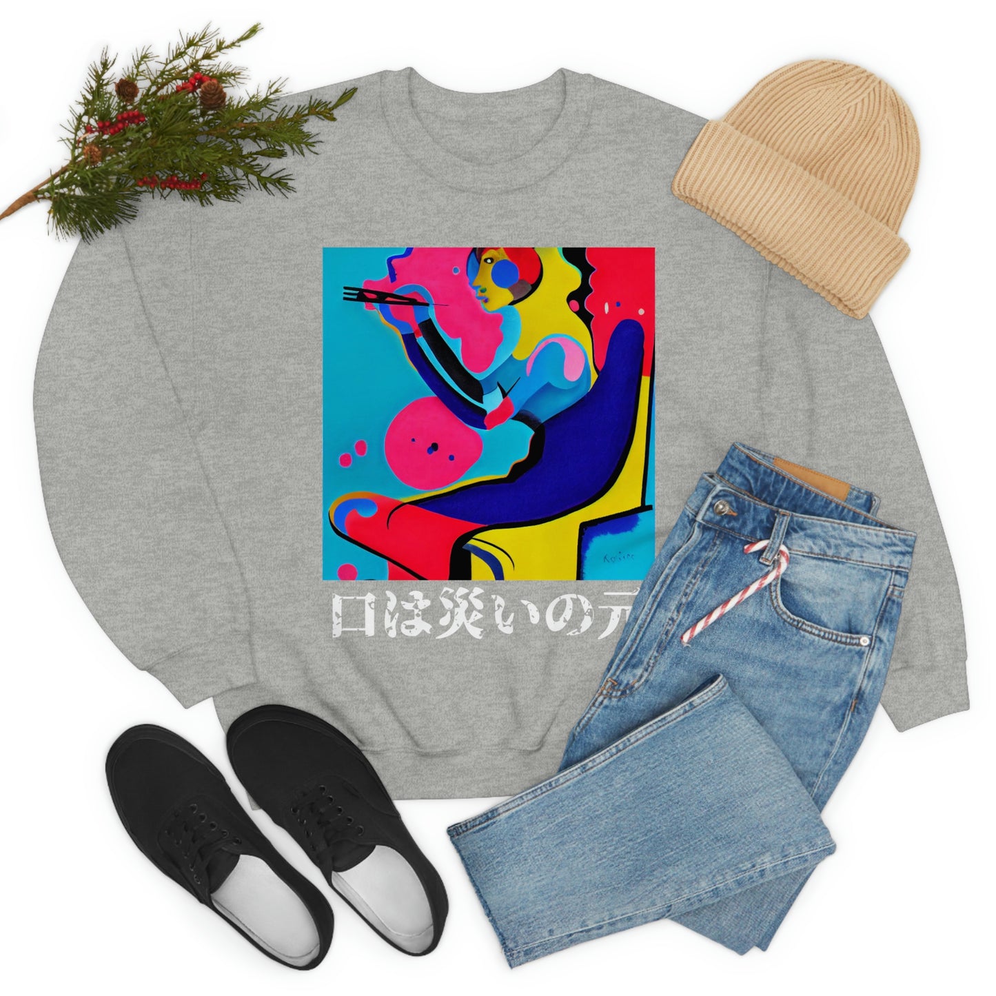 The Stoic Philosophers. Original Art. Unisex Heavy Blend Crewneck Sweatshirt.
