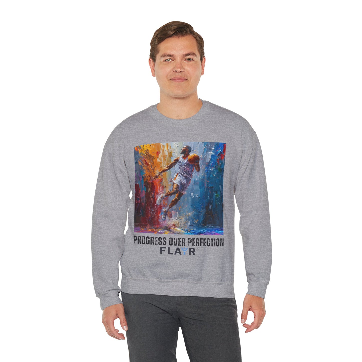 Your Potential is Infinite. Unisex Heavy Blend Crewneck Sweatshirt.