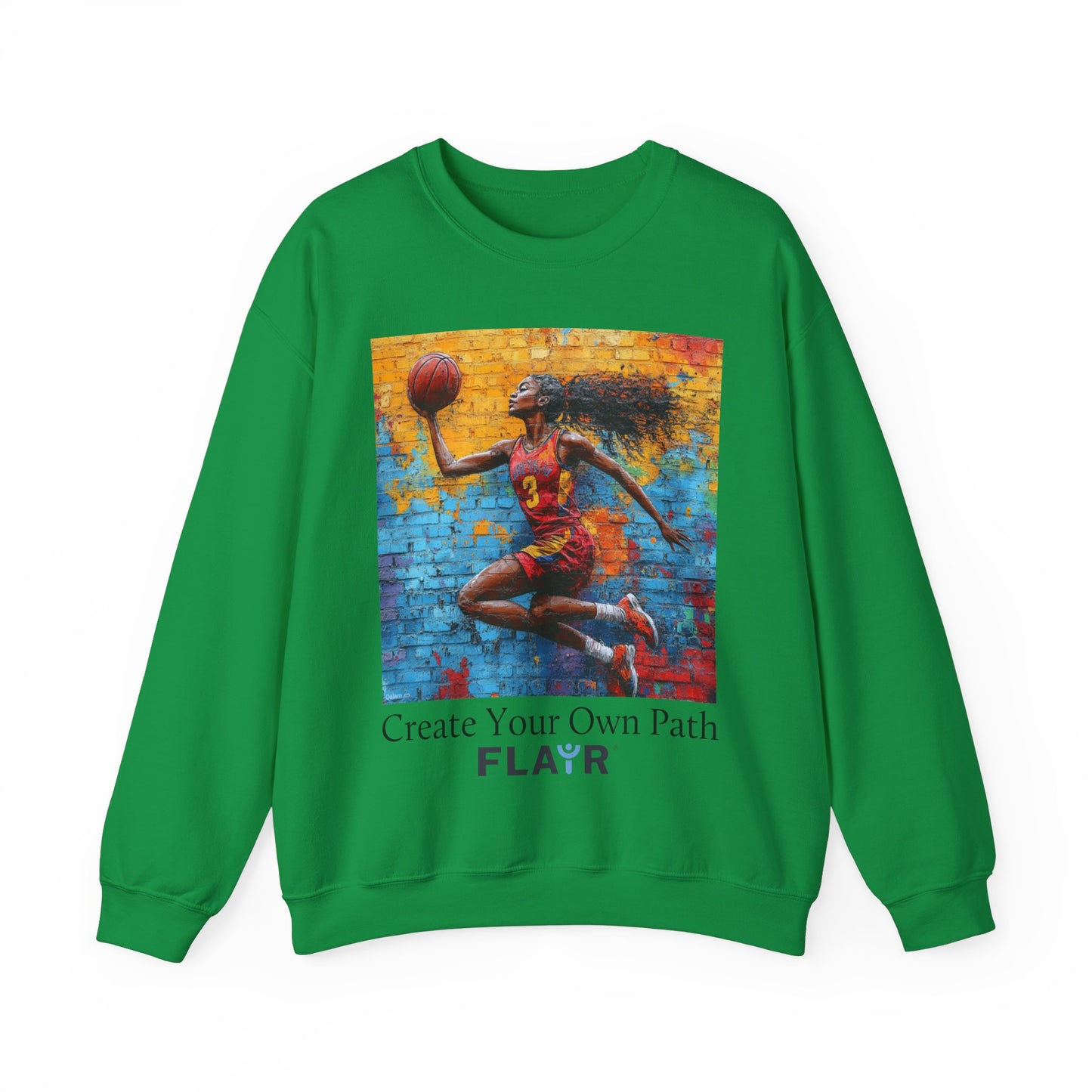 Rise And Shine with Purpose. Unisex Heavy Blend Crewneck Sweatshirt.