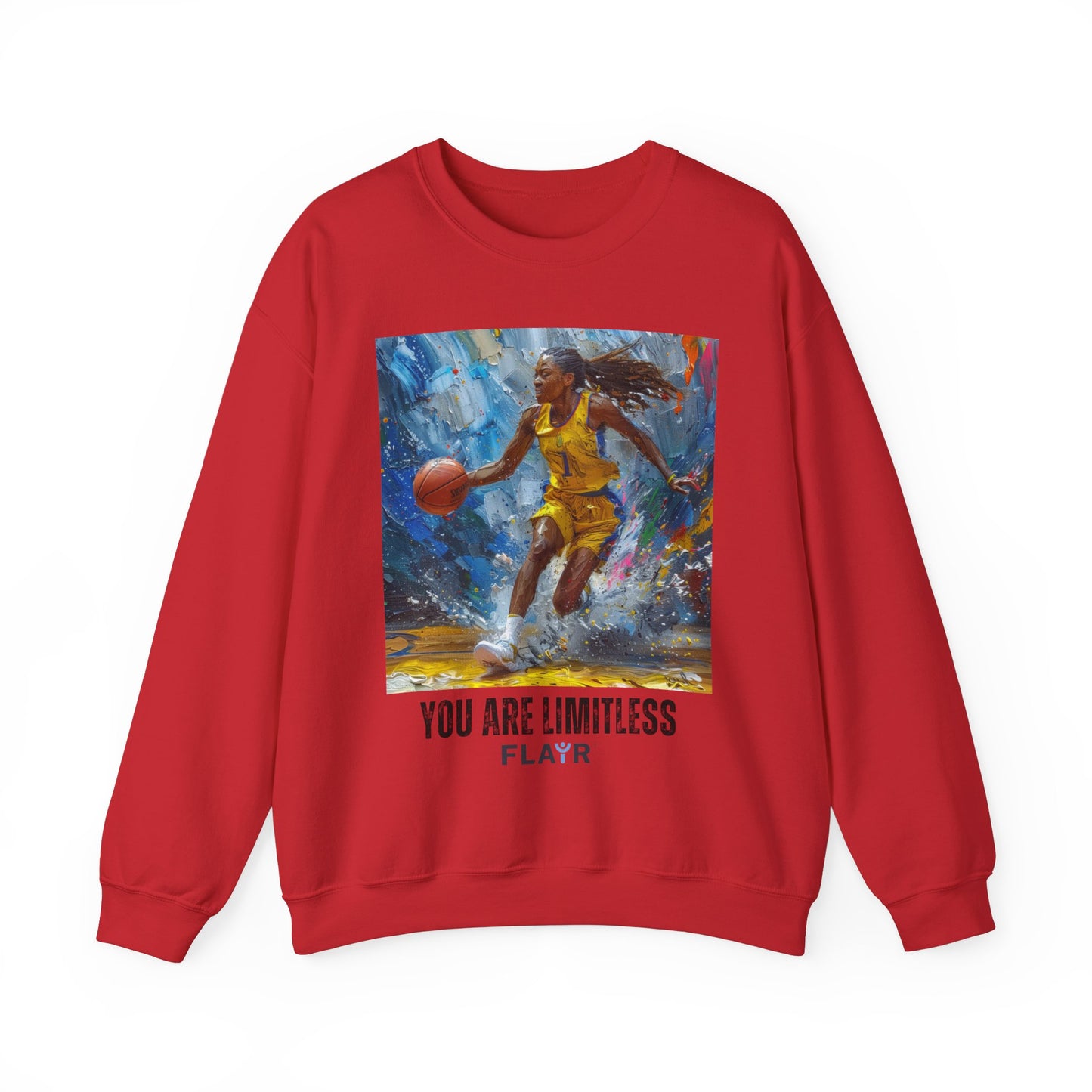 You Are Limitless. Unisex Heavy Blend Crewneck Sweatshirt.