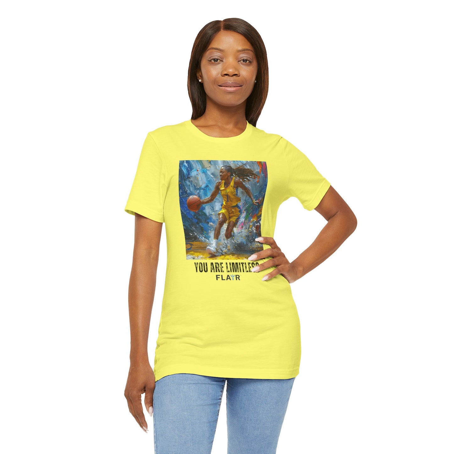 You Are Limitless. Original Art. Unisex Jersey Short Sleeve Tee.
