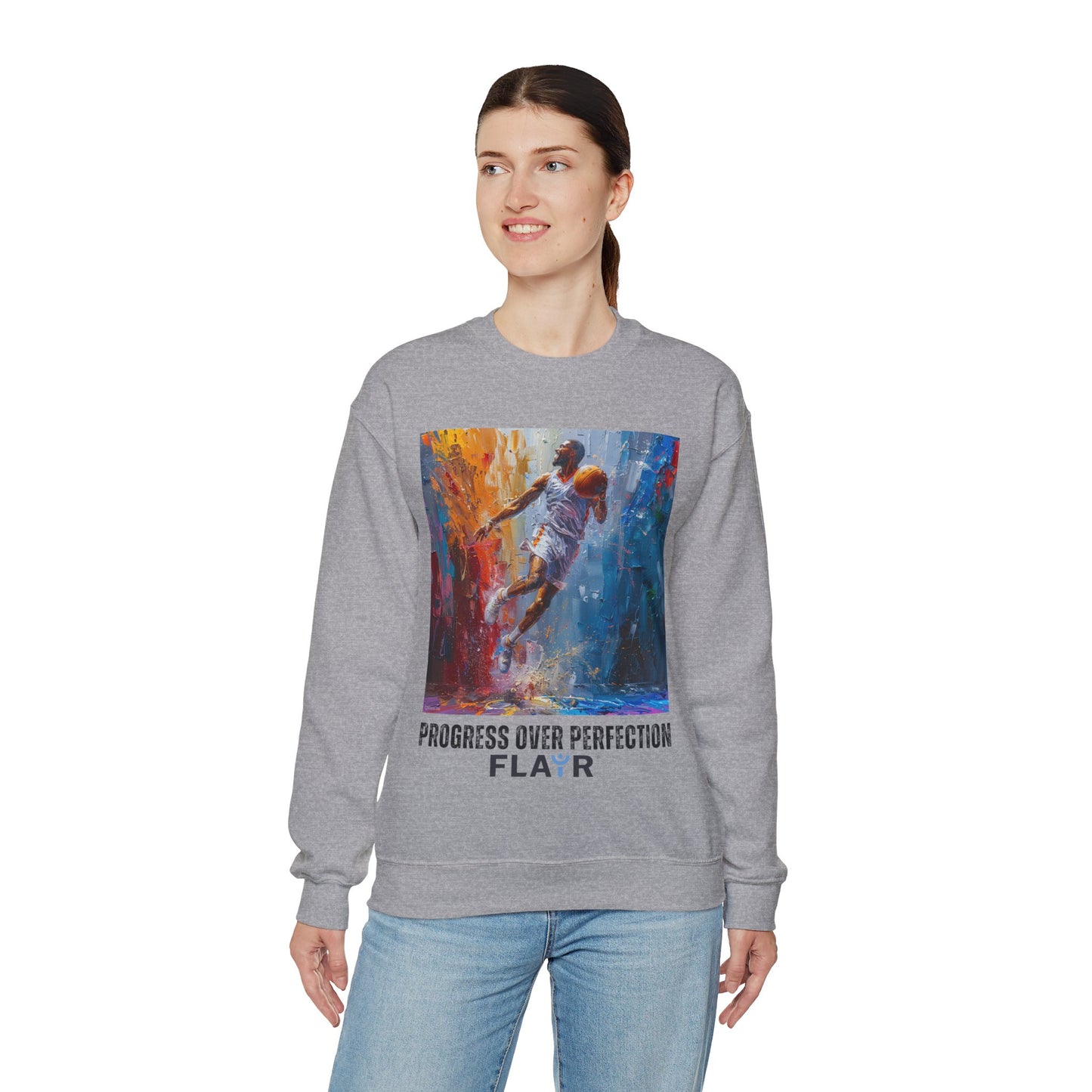 Your Potential is Infinite. Unisex Heavy Blend Crewneck Sweatshirt.