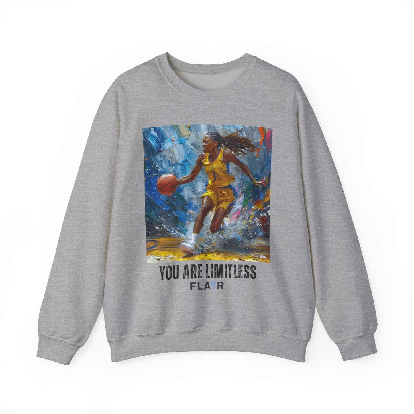 You Are Limitless. Unisex Heavy Blend Crewneck Sweatshirt.