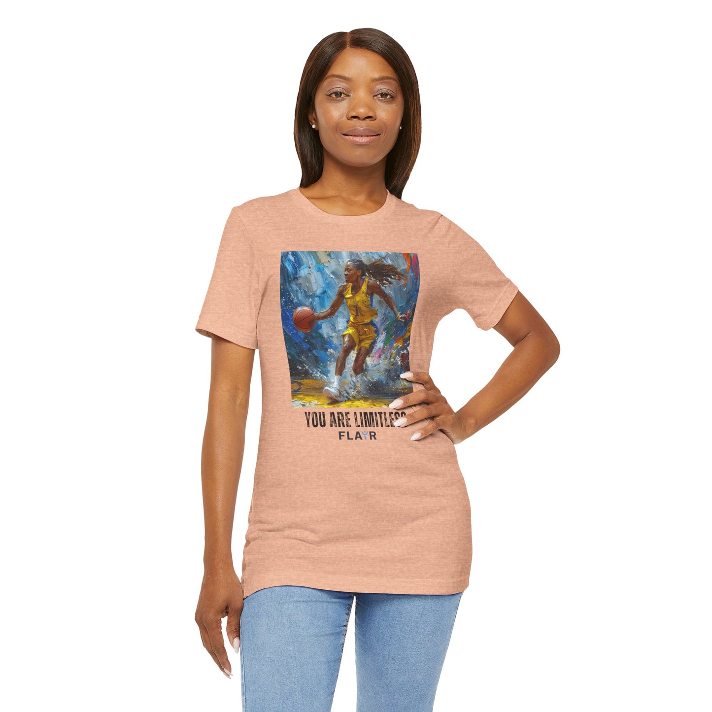 You Are Limitless. Original Art. Unisex Jersey Short Sleeve Tee.