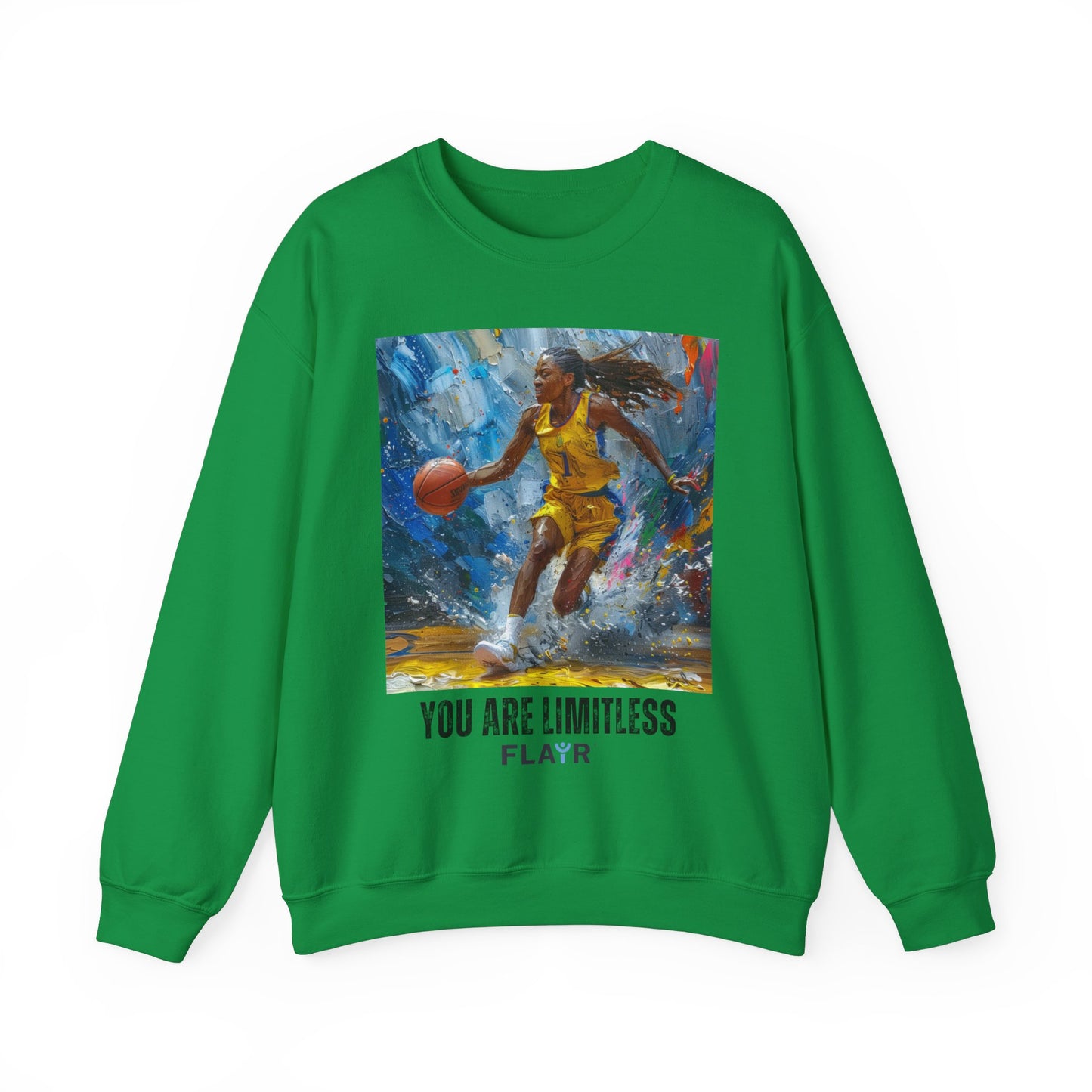 You Are Limitless. Unisex Heavy Blend Crewneck Sweatshirt.