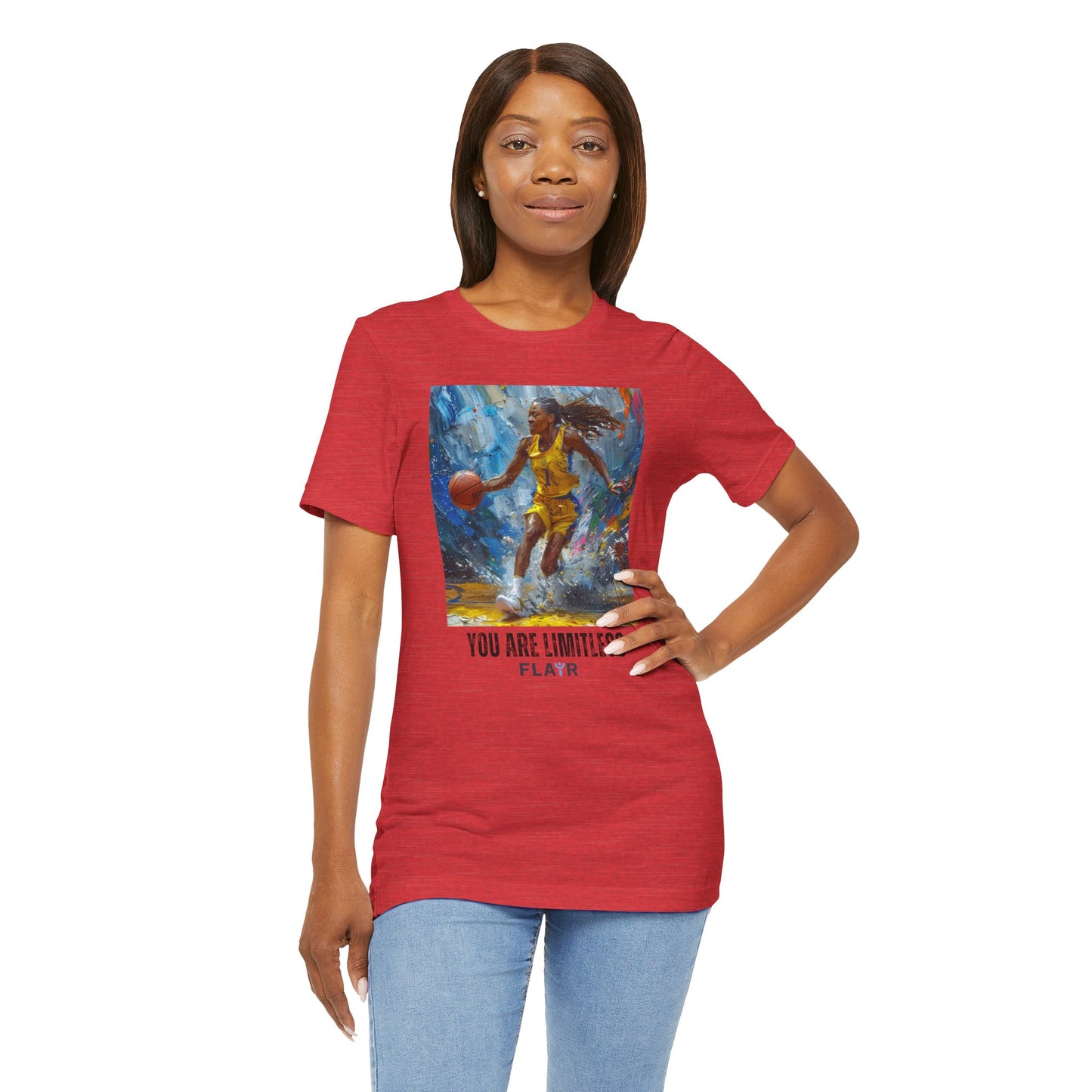 You Are Limitless. Original Art. Unisex Jersey Short Sleeve Tee.