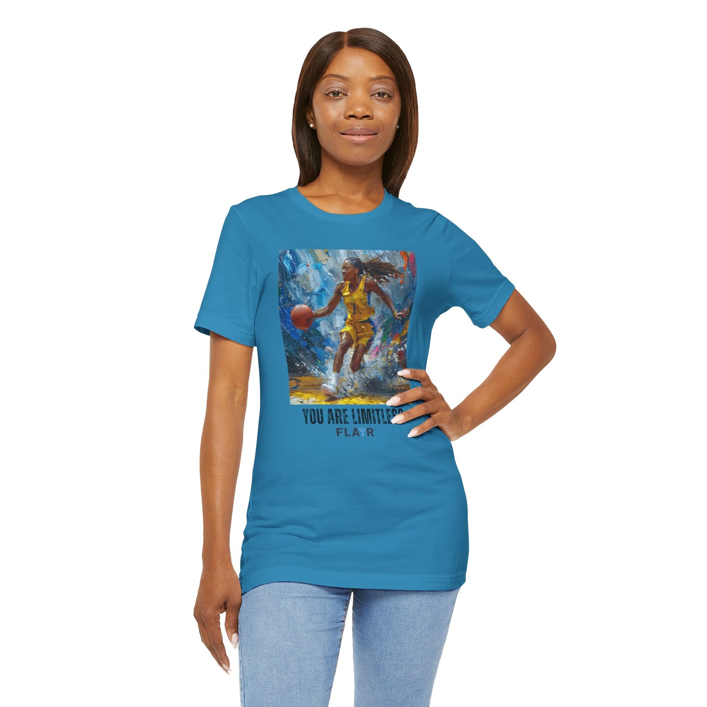You Are Limitless. Original Art. Unisex Jersey Short Sleeve Tee.