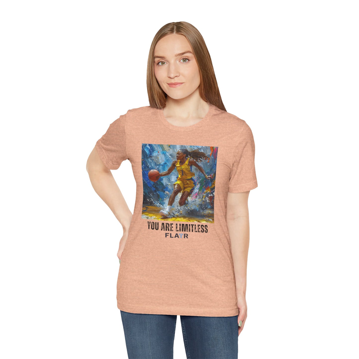 You Are Limitless. Original Art. Unisex Jersey Short Sleeve Tee.
