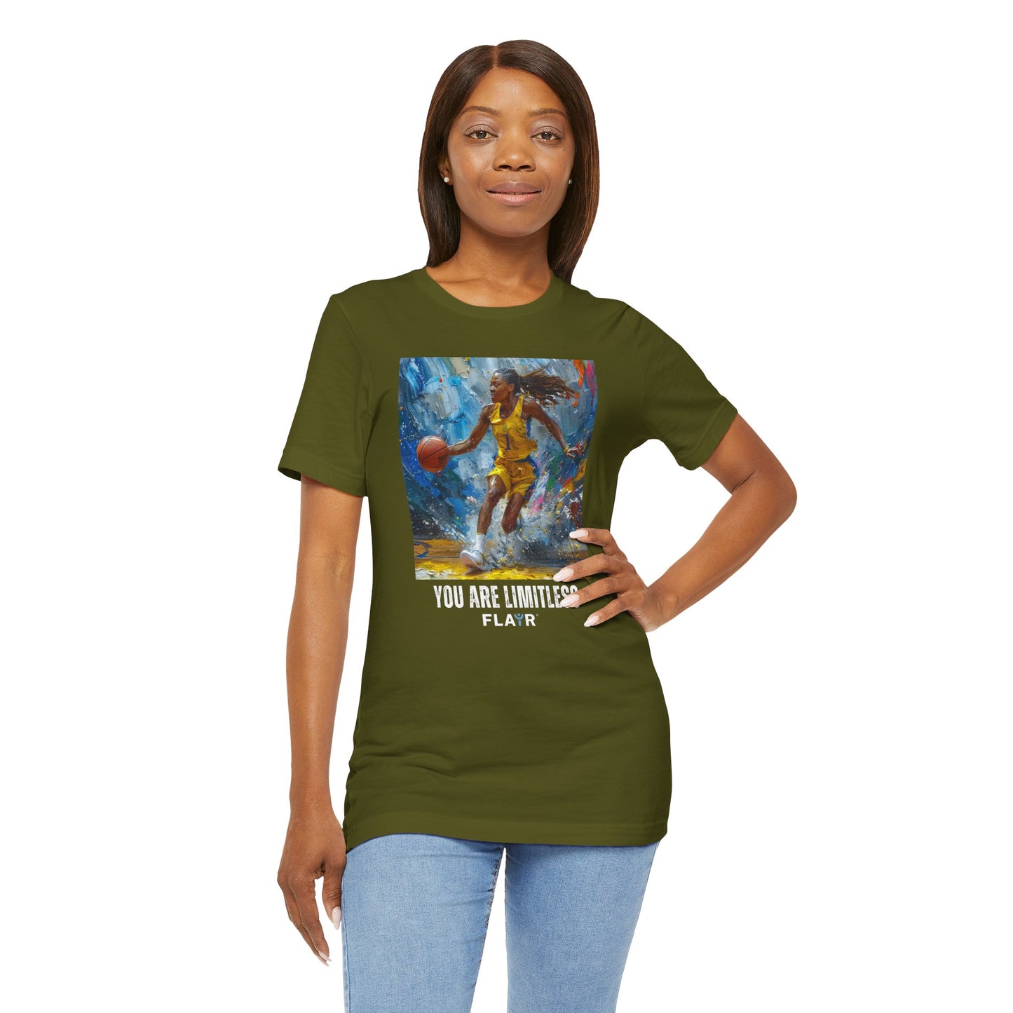 You Are Limitless. Original Art. Unisex Jersey Short Sleeve Tee.