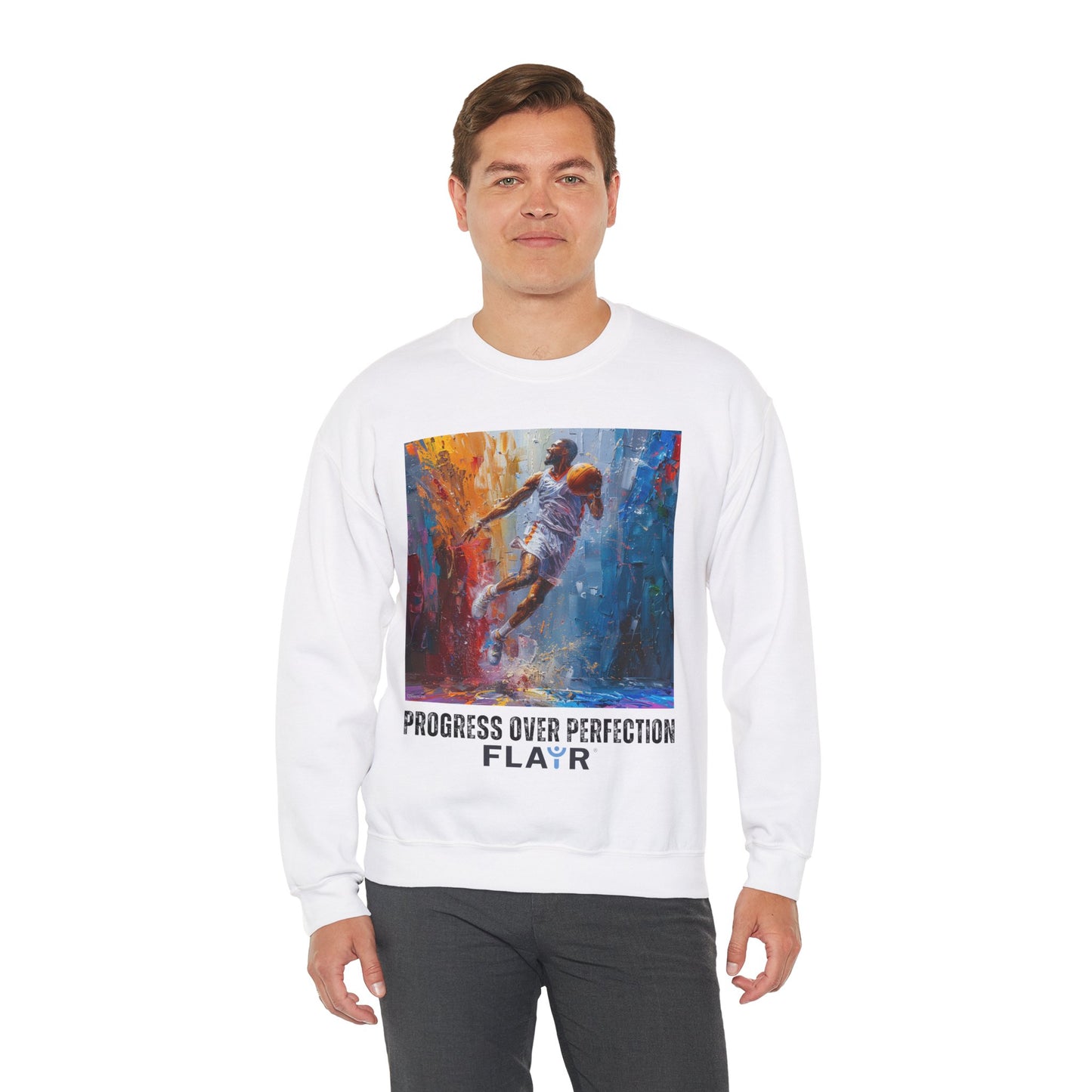 Your Potential is Infinite. Unisex Heavy Blend Crewneck Sweatshirt.
