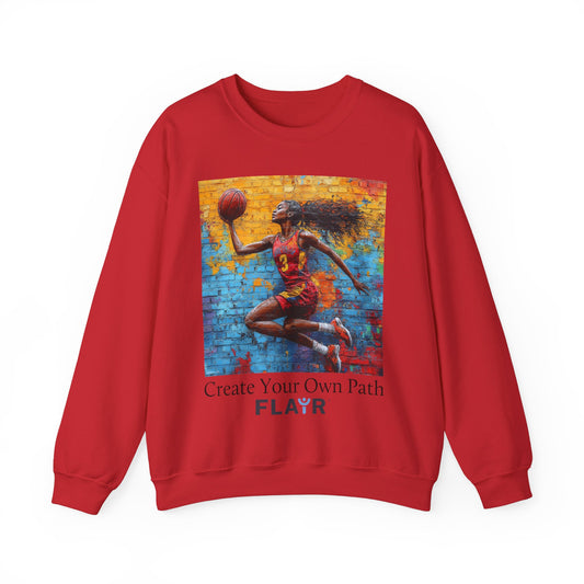Rise And Shine with Purpose. Unisex Heavy Blend Crewneck Sweatshirt.