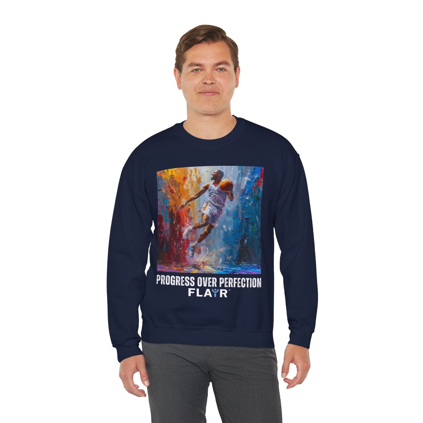 Your Potential is Infinite. Unisex Heavy Blend Crewneck Sweatshirt.