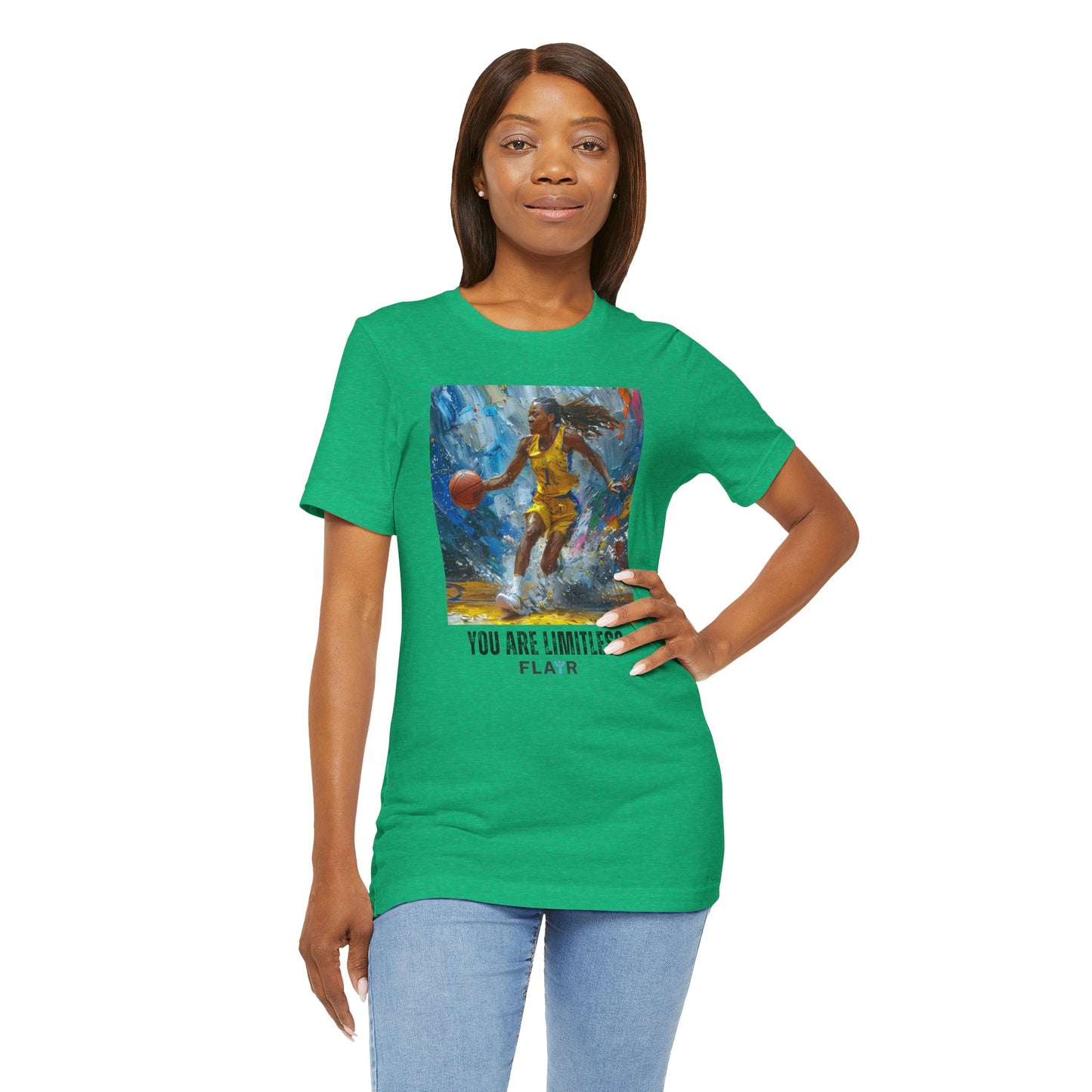You Are Limitless. Original Art. Unisex Jersey Short Sleeve Tee.