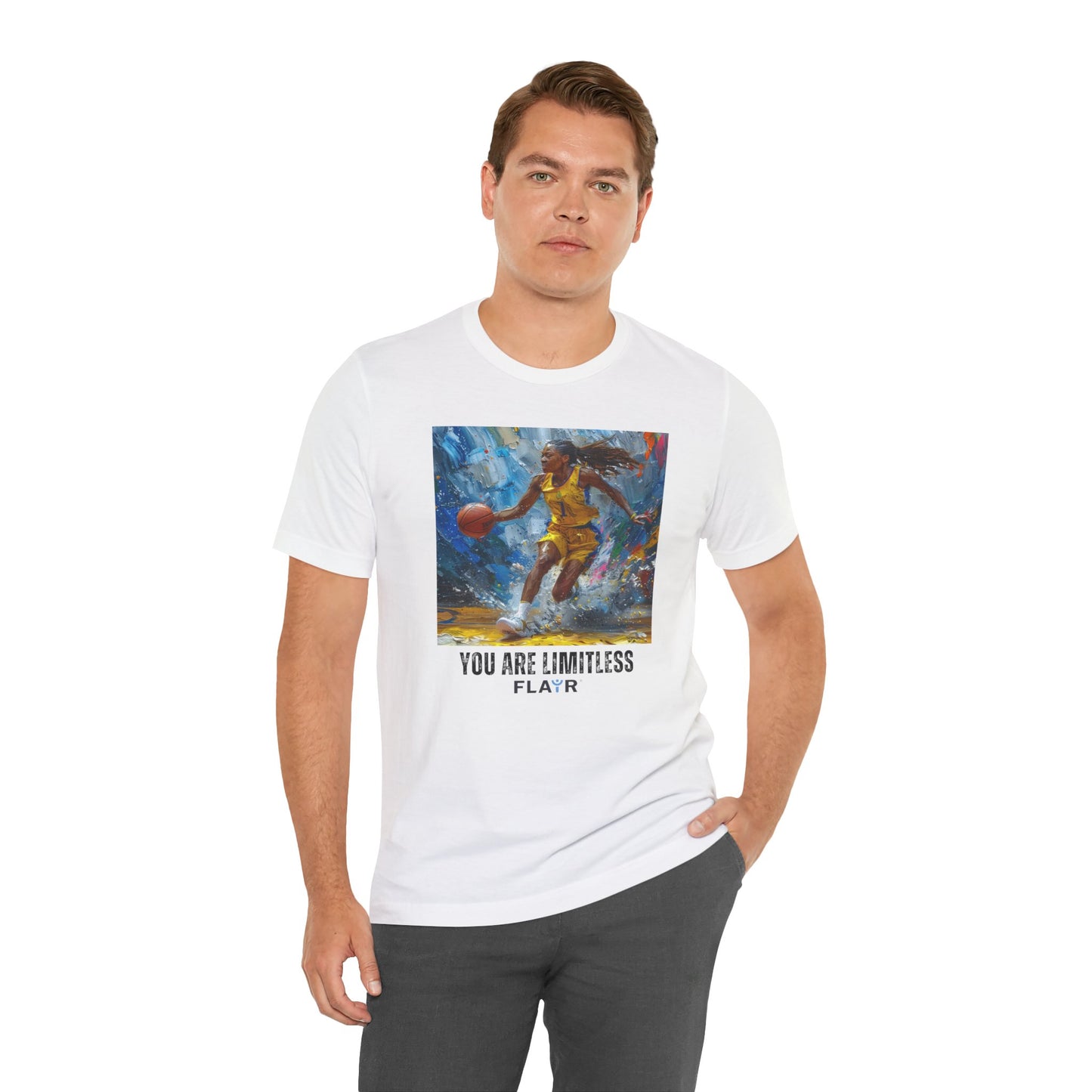 You Are Limitless. Original Art. Unisex Jersey Short Sleeve Tee.