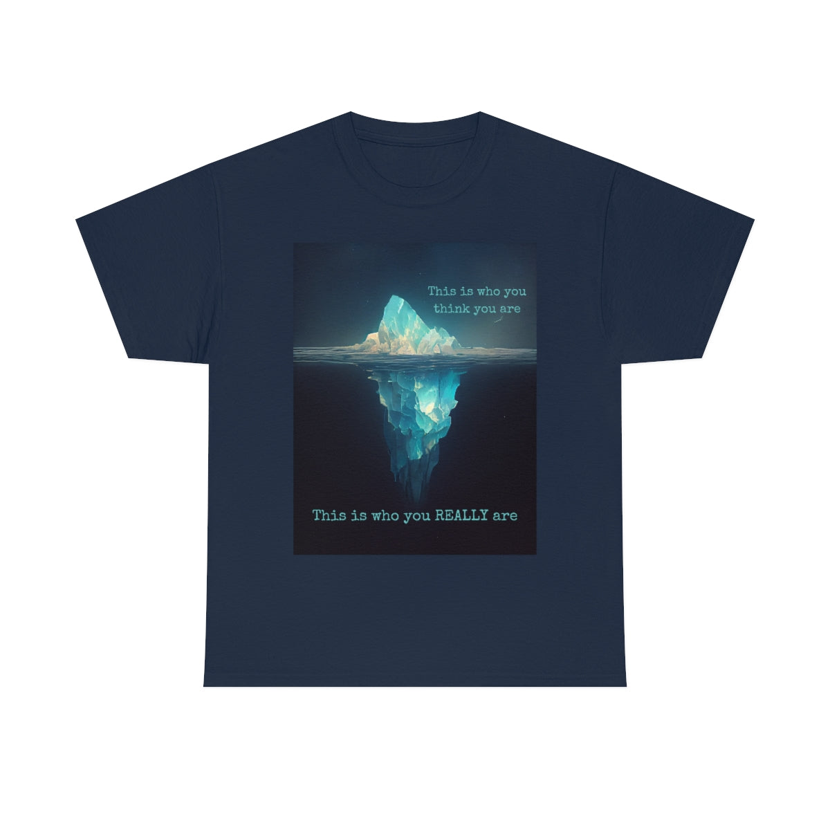 Believe In Yourself. Original Artwork. Unisex Heavy Cotton Tee.