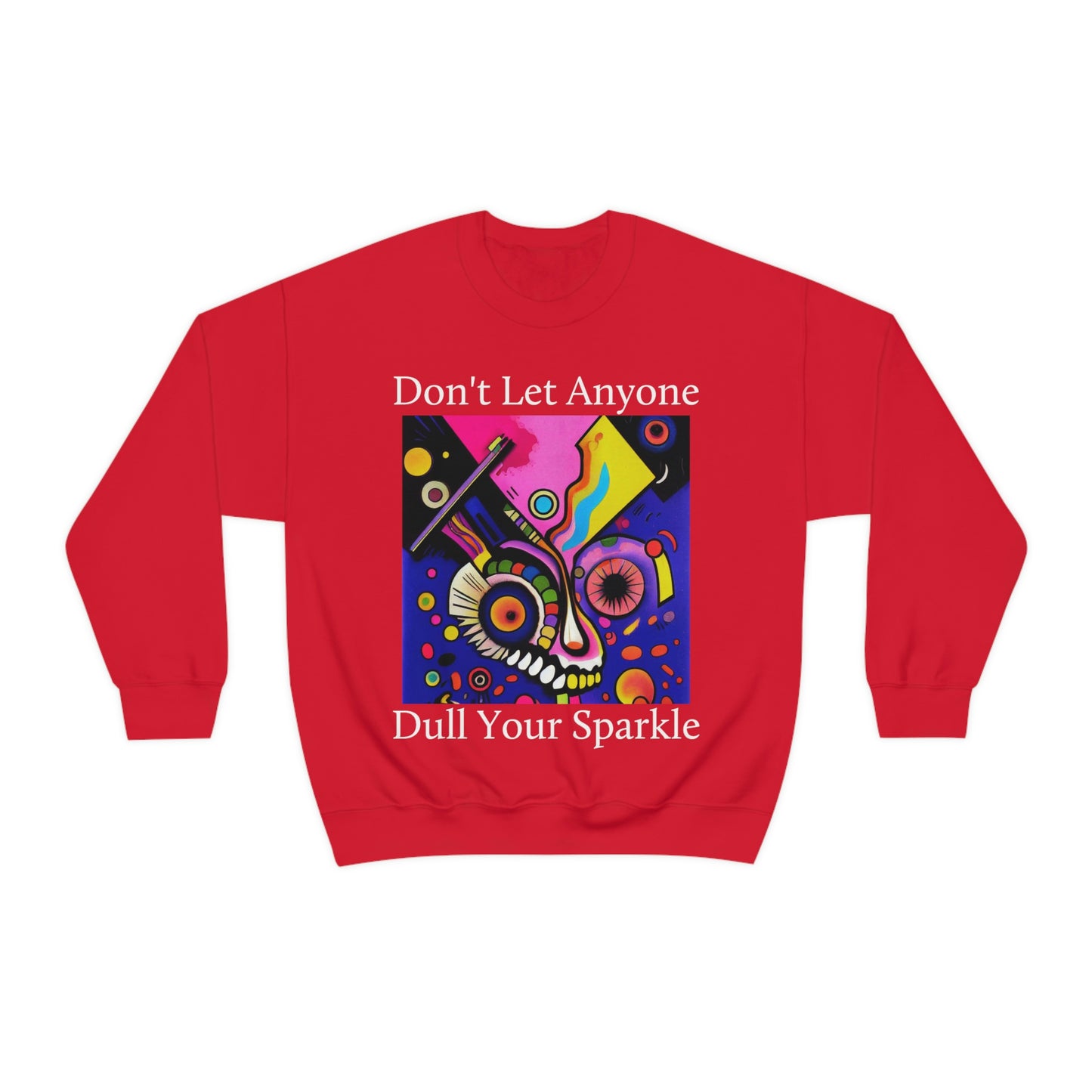 Express Yourself. Original Art. Unisex Heavy Blend Crewneck Sweatshirt.