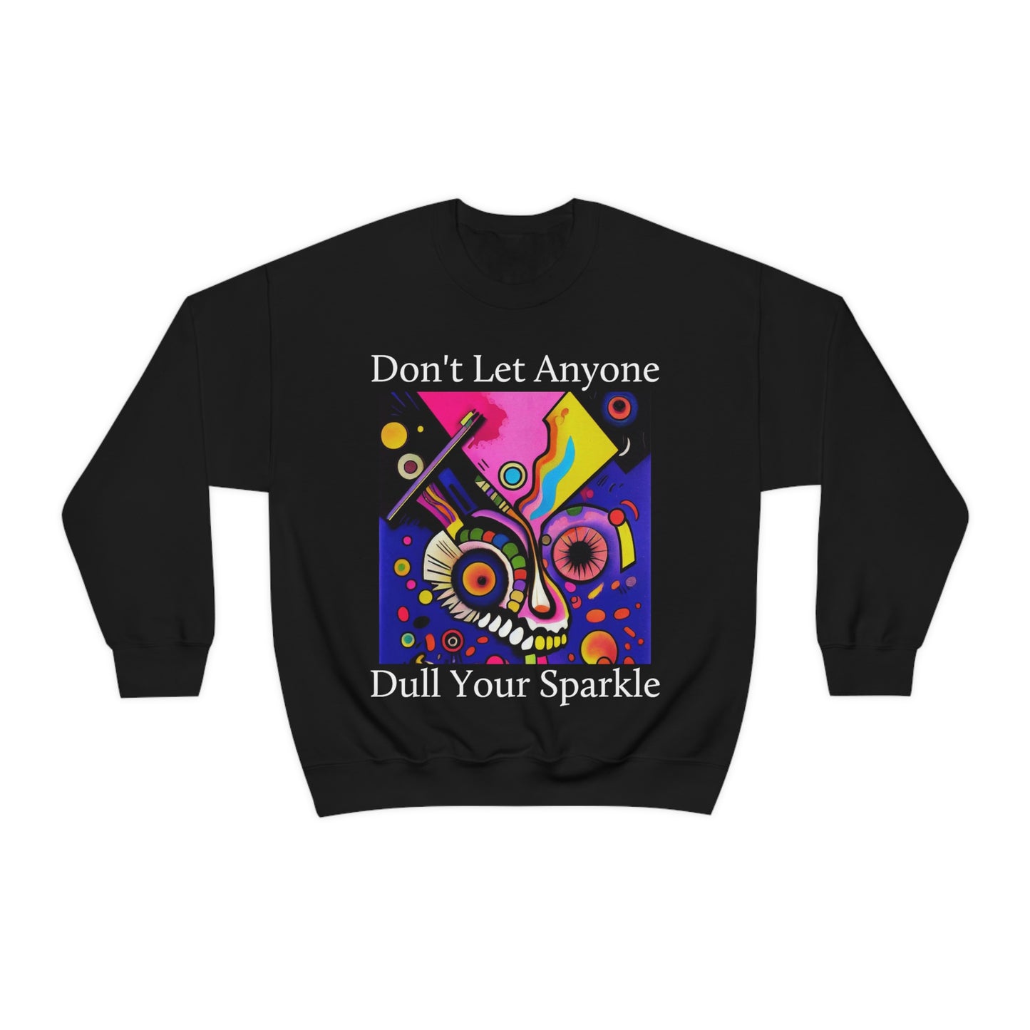 Express Yourself. Original Art. Unisex Heavy Blend Crewneck Sweatshirt.