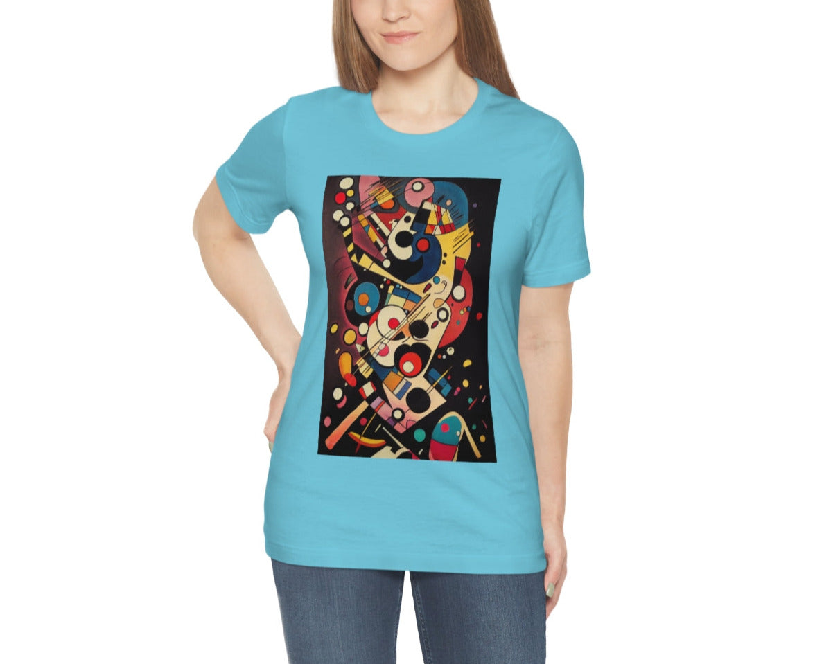 The Music Festival - Original Art. Unisex Jersey Short Sleeve Tee.