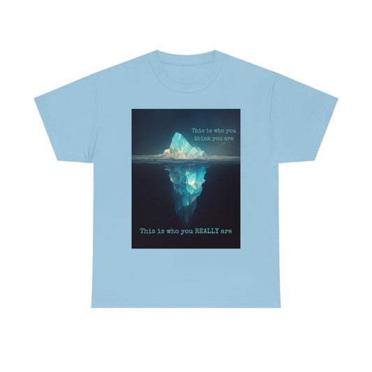 Believe In Yourself. Original Artwork. Unisex Heavy Cotton Tee.
