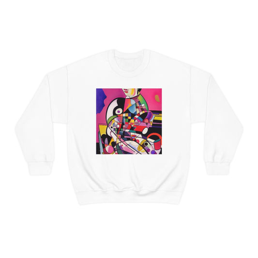 Multitasking - Original Art. Unisex Heavy Blend Crewneck Sweatshirt.