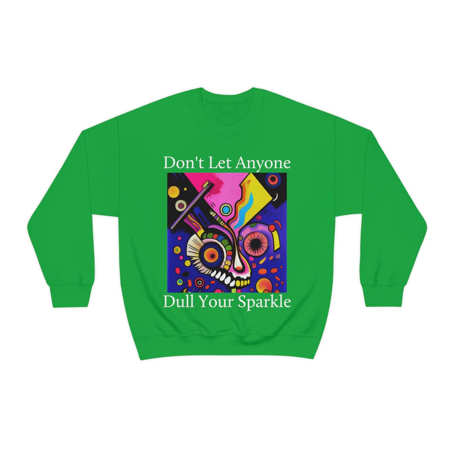 Express Yourself. Original Art. Unisex Heavy Blend Crewneck Sweatshirt.
