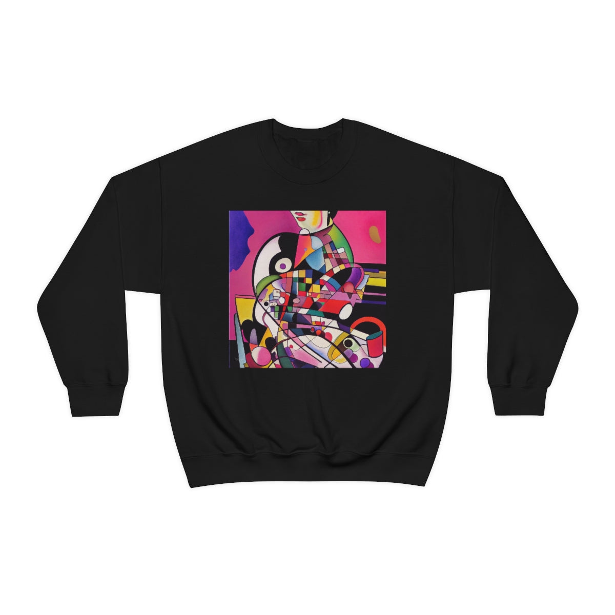 Multitasking - Original Art. Unisex Heavy Blend Crewneck Sweatshirt.