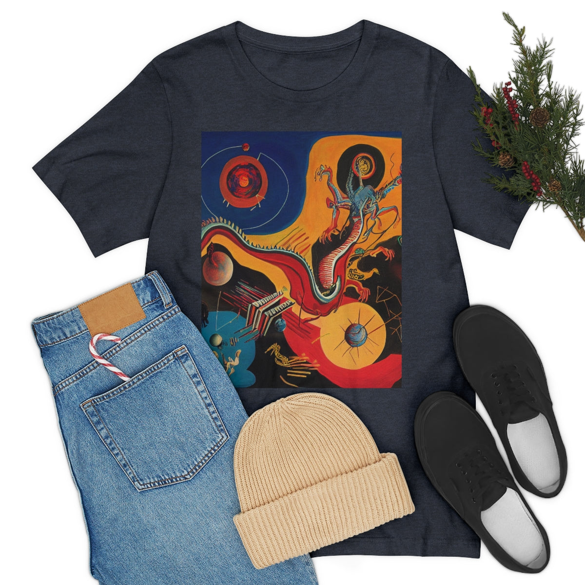 The Last Dragon. Original Art. Unisex Jersey Short Sleeve Tee.