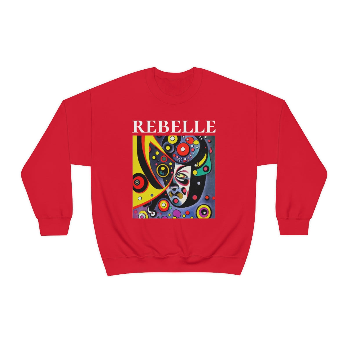 The Rebel - Original Art. Unisex Heavy Blend Crewneck Sweatshirt.
