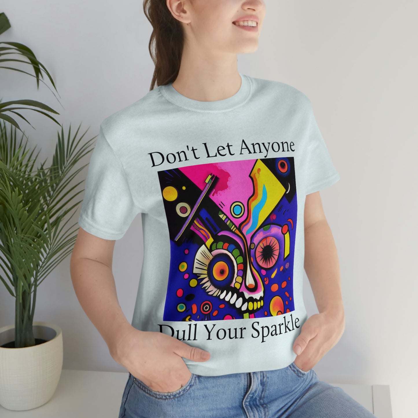 Express Yourself. Original Art. Unisex Jersey Short Sleeve Tee.