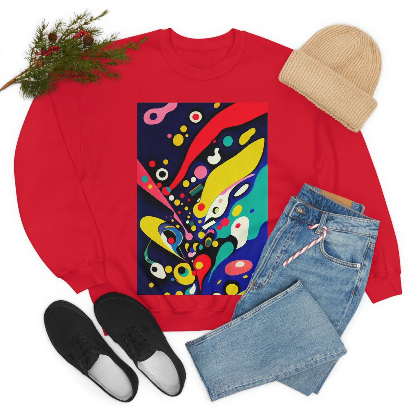 Endless Array Of Experiences. Original Art. Unisex Heavy Blend Crewneck Sweatshirt.