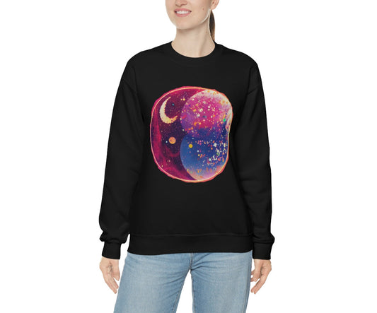 The Candy Galaxy - Original Art. Unisex Heavy Blend Crewneck Sweatshirt.