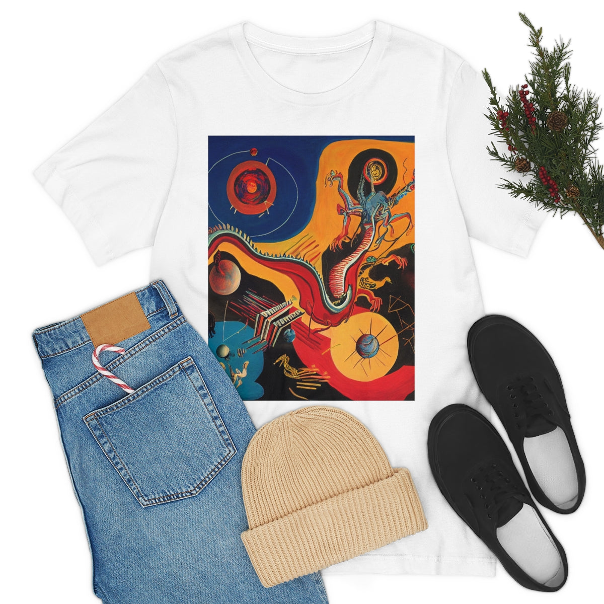 The Last Dragon. Original Art. Unisex Jersey Short Sleeve Tee.