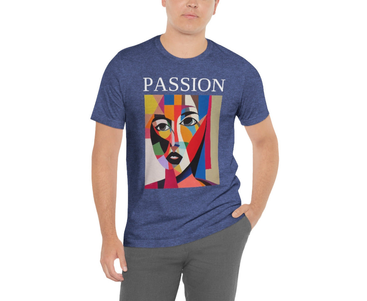 Follow Your Passion - Original Art. Unisex Jersey Short Sleeve Tee.