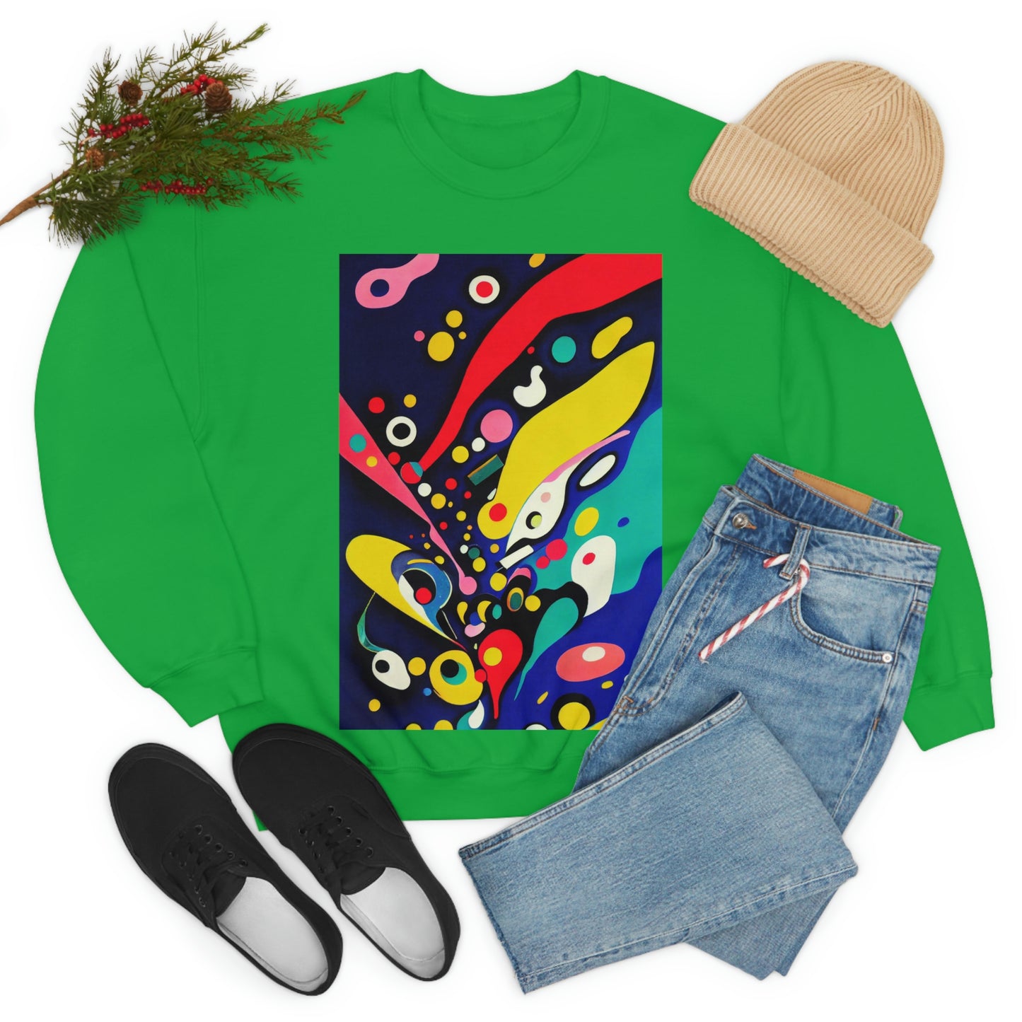 Endless Array Of Experiences. Original Art. Unisex Heavy Blend Crewneck Sweatshirt.