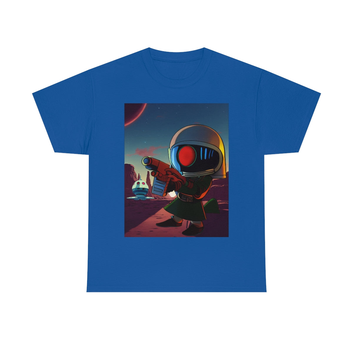 Vader The Plutonian. Unisex Heavy Cotton Tee.
