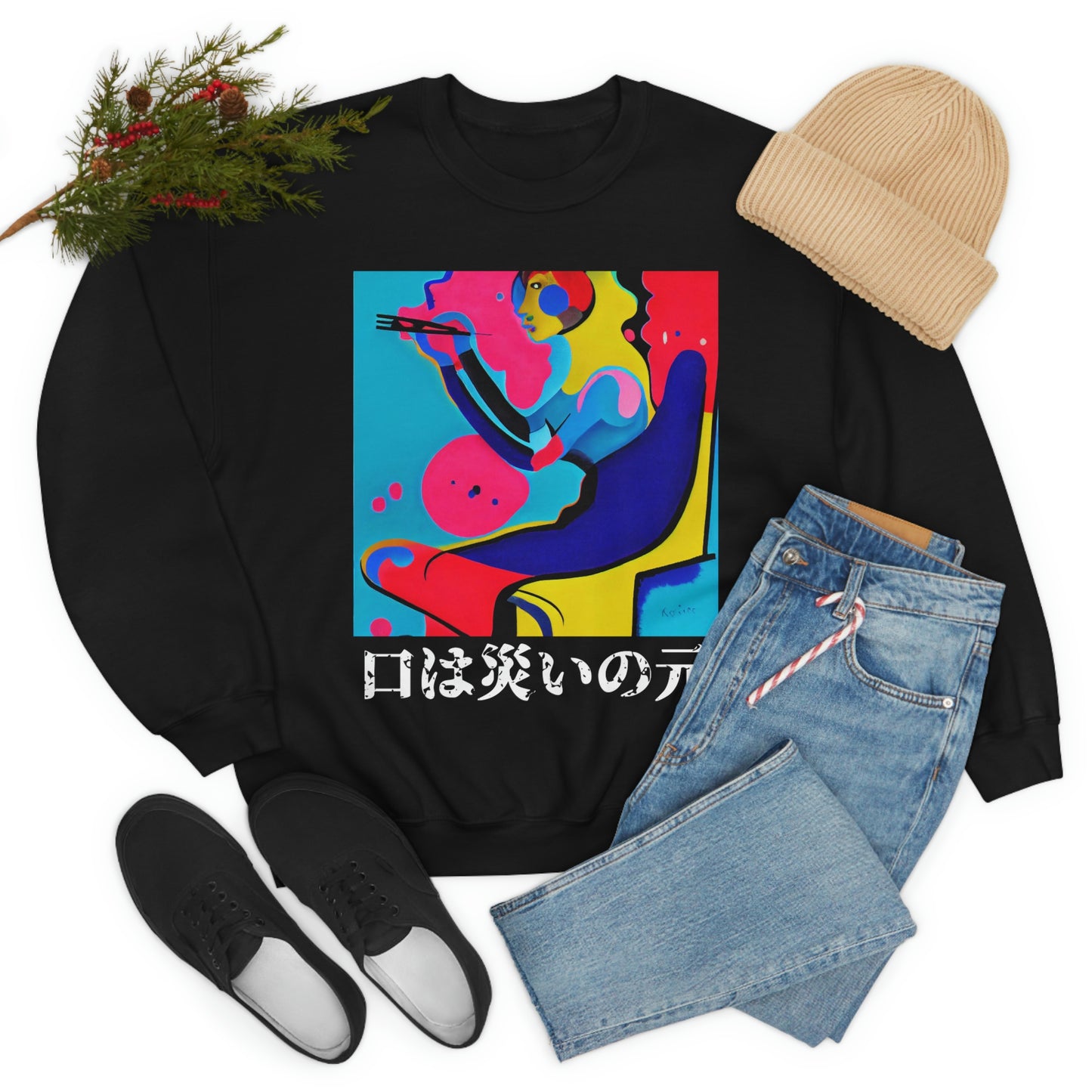The Stoic Philosophers. Original Art. Unisex Heavy Blend Crewneck Sweatshirt.