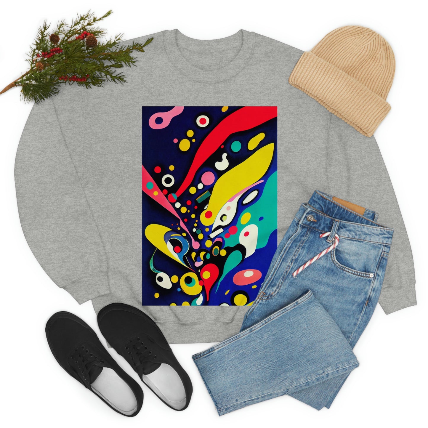 Endless Array Of Experiences. Original Art. Unisex Heavy Blend Crewneck Sweatshirt.