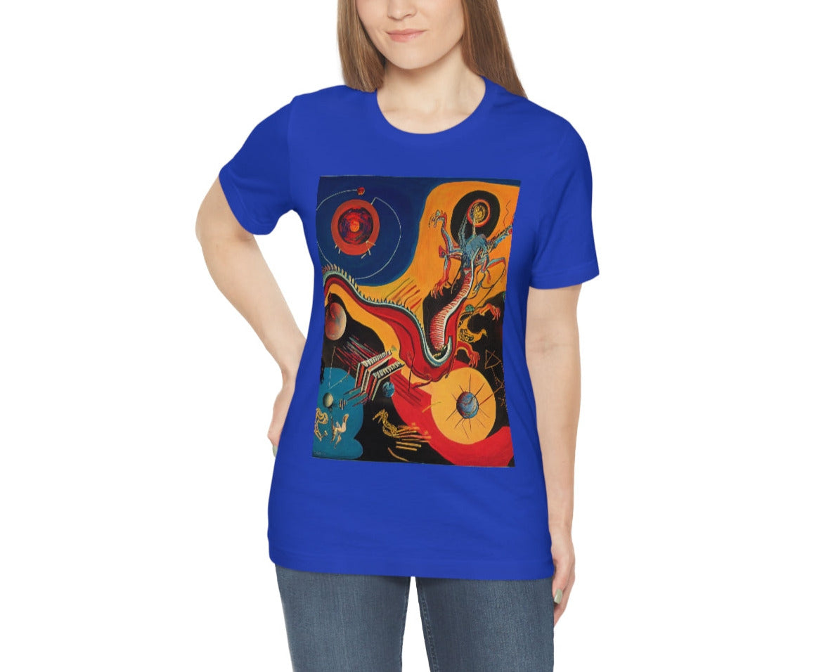 The Last Dragon. Original Art. Unisex Jersey Short Sleeve Tee.