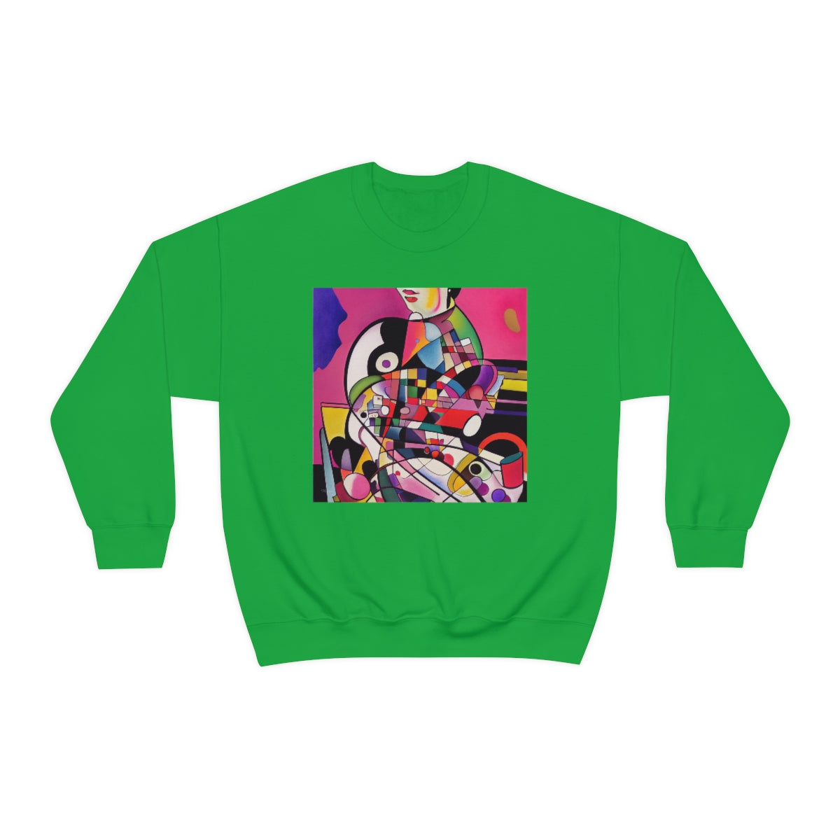 Multitasking - Original Art. Unisex Heavy Blend Crewneck Sweatshirt.