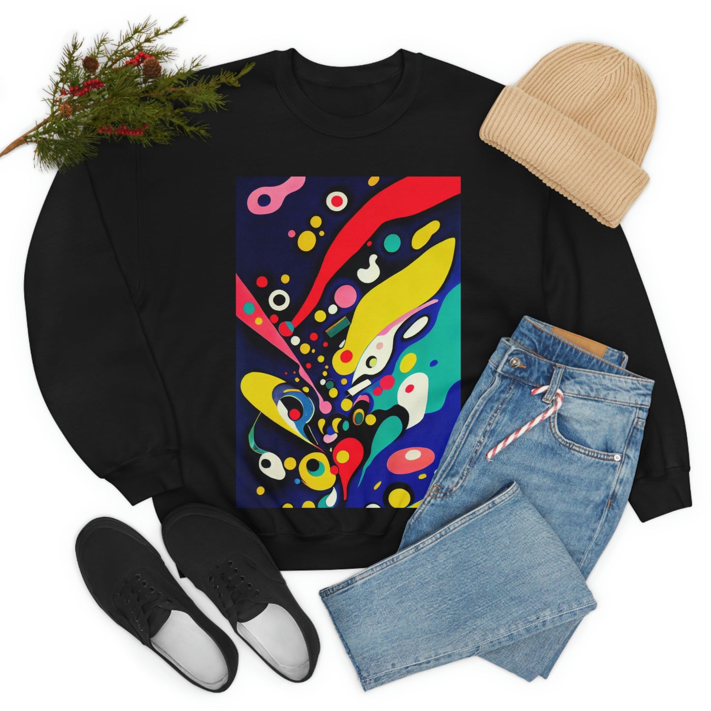 Endless Array Of Experiences. Original Art. Unisex Heavy Blend Crewneck Sweatshirt.