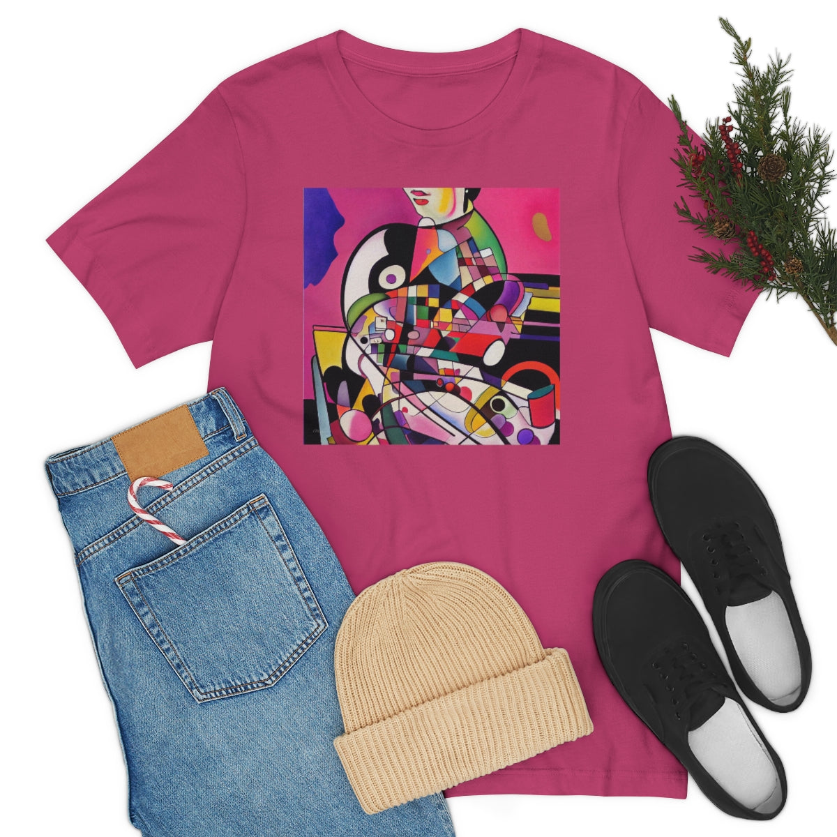 Multitasking - Original Art. Unisex Jersey Short Sleeve Tee.