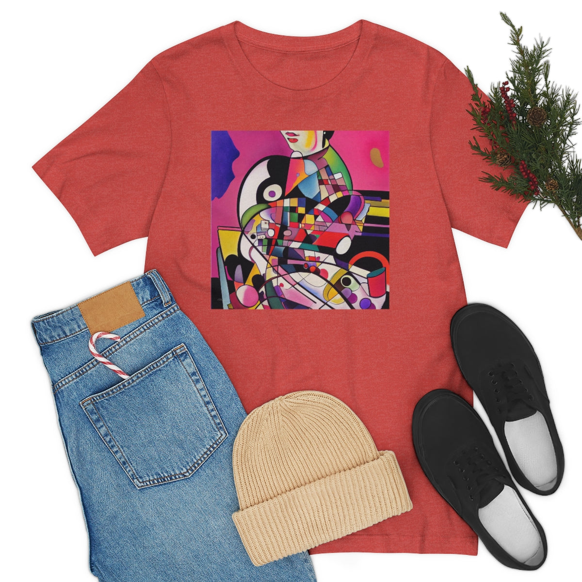 Multitasking - Original Art. Unisex Jersey Short Sleeve Tee.