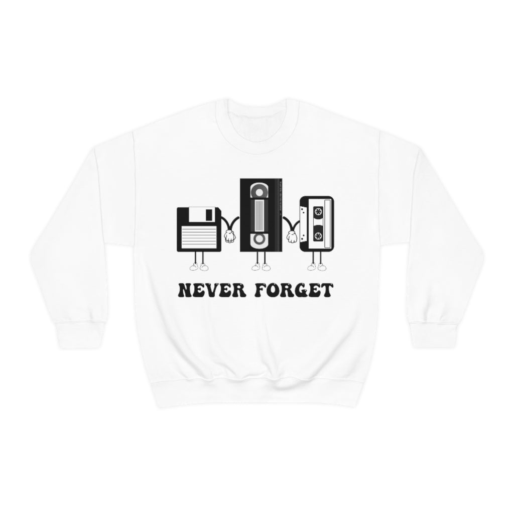 Never Forget Our Nostalgia Origins! Unisex Heavy Blend™ Crewneck Sweatshirt