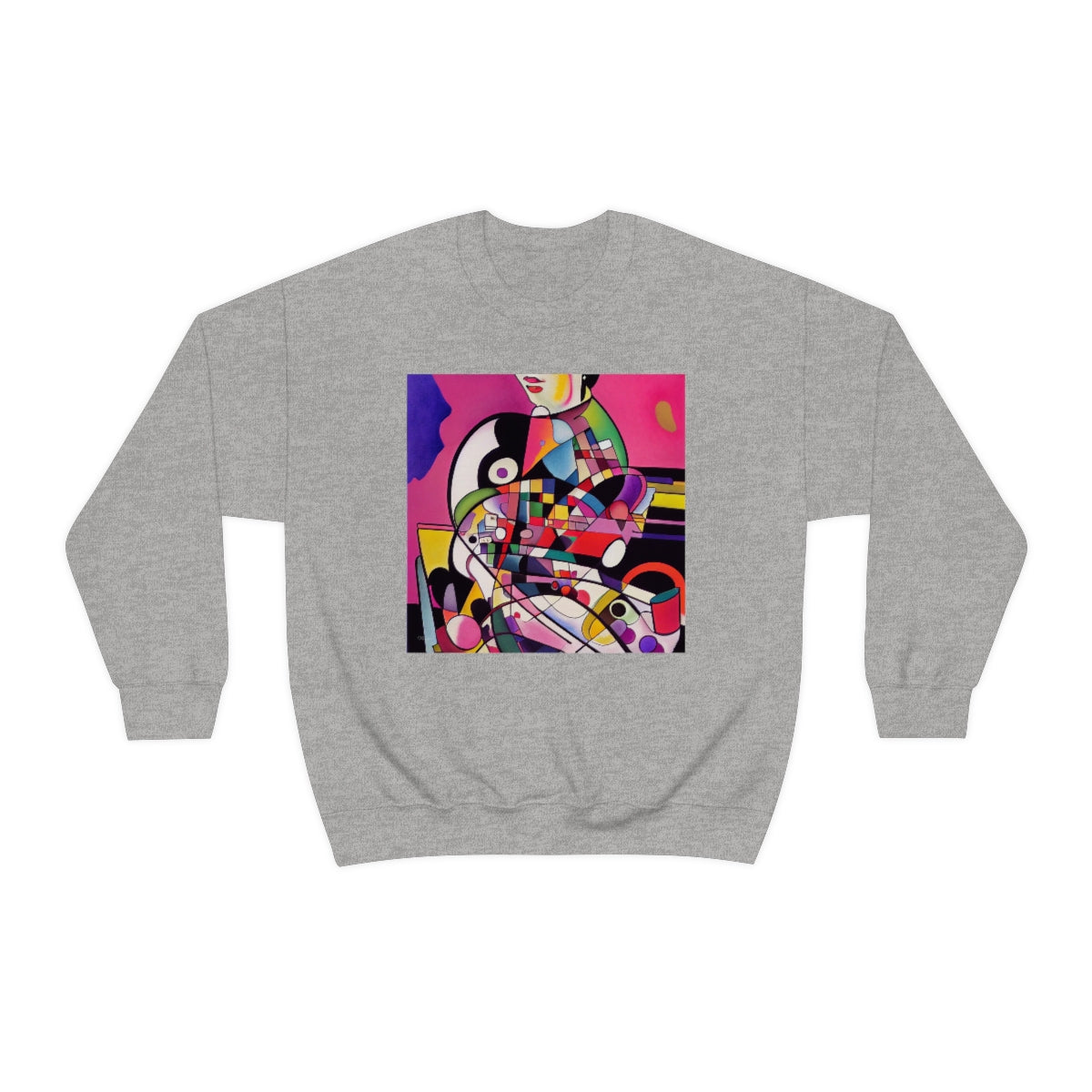 Multitasking - Original Art. Unisex Heavy Blend Crewneck Sweatshirt.