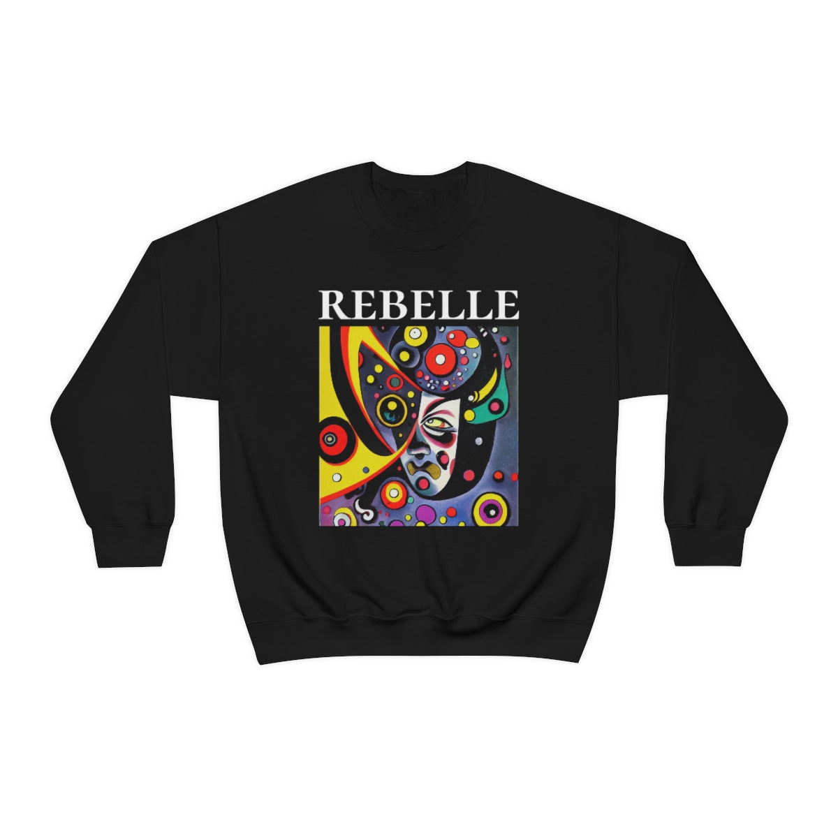 The Rebel - Original Art. Unisex Heavy Blend Crewneck Sweatshirt.