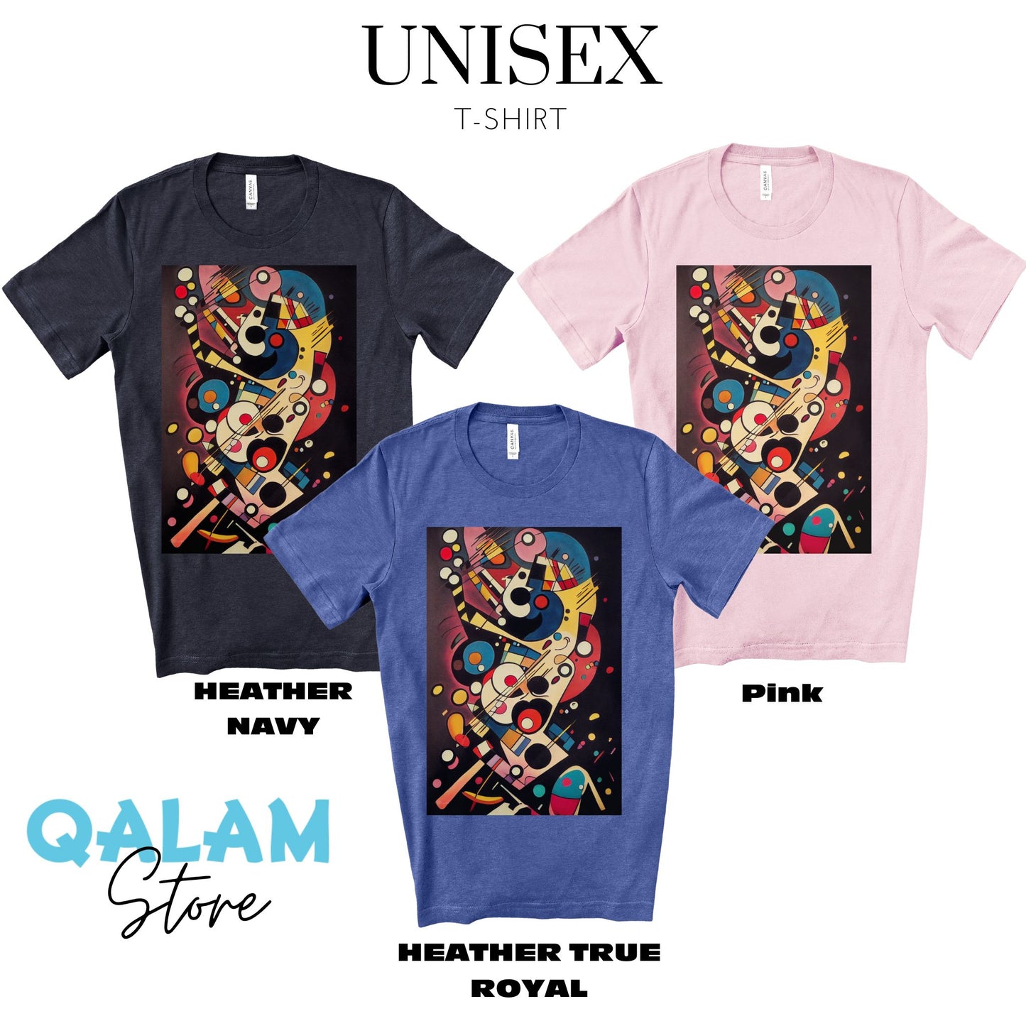 The Music Festival - Original Art. Unisex Jersey Short Sleeve Tee.