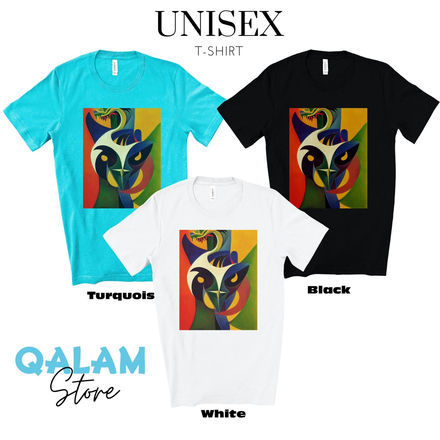 Controlling A Dragon Is An Illusion. Original Art. Unisex Jersey Short Sleeve Tee.
