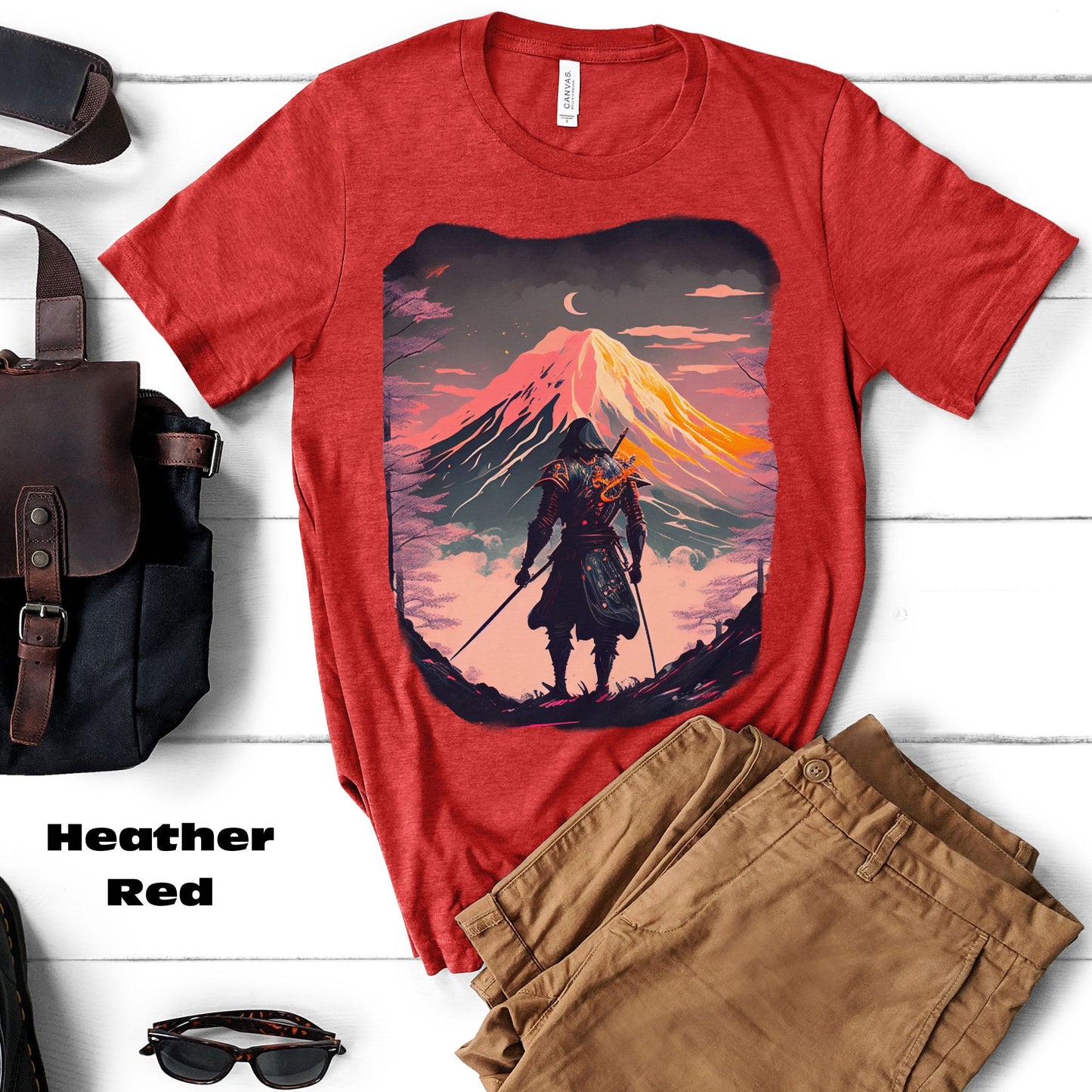 Wander often, wonder always. Original Art. Unisex Jersey Short Sleeve Tee.